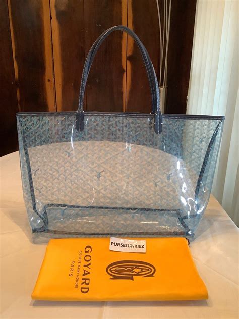 goyard transparent tote|goyard bag near me.